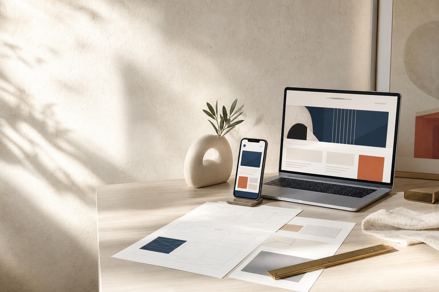 A local search strategy and reporting workspace
